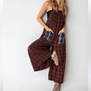 Natural Life Dakota Flannel Overall Size Large